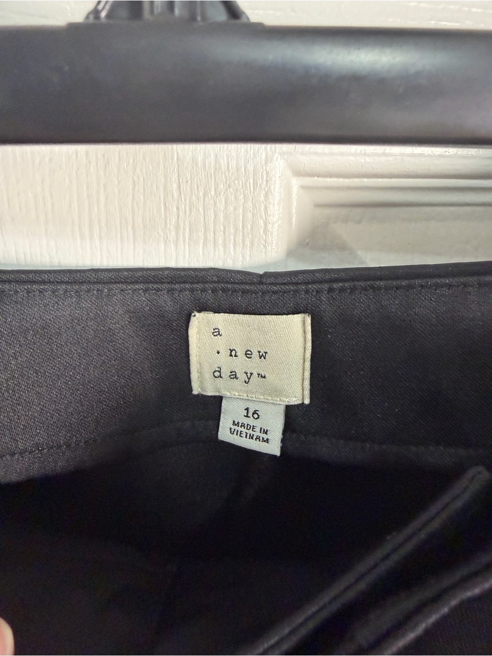 a new day Black Satin Dress Pants - Picture 3 of 5